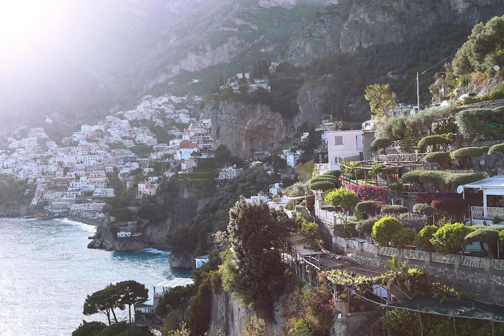 Casa Intiso - Two Double Bedroom Apartment Positano Exteriör bild